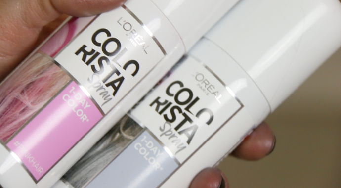 Je me teint les cheveux en GRIS PASTEL et ROSE PASTEL !