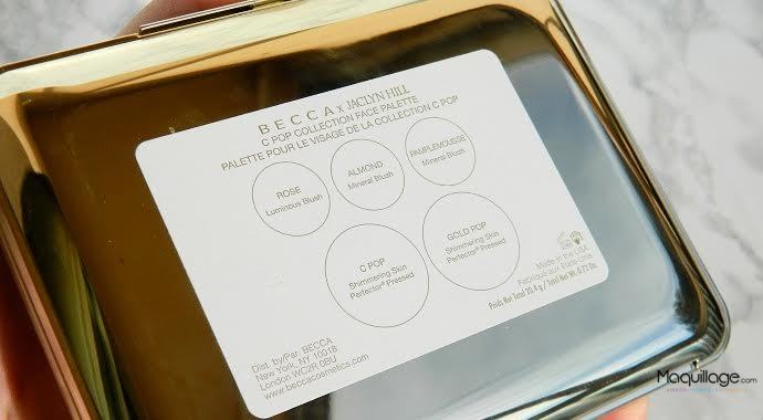 avis palette C POP Becca