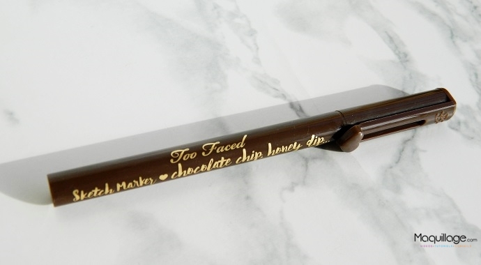 Eyeliner Sketch Marker TOO FACED swatch