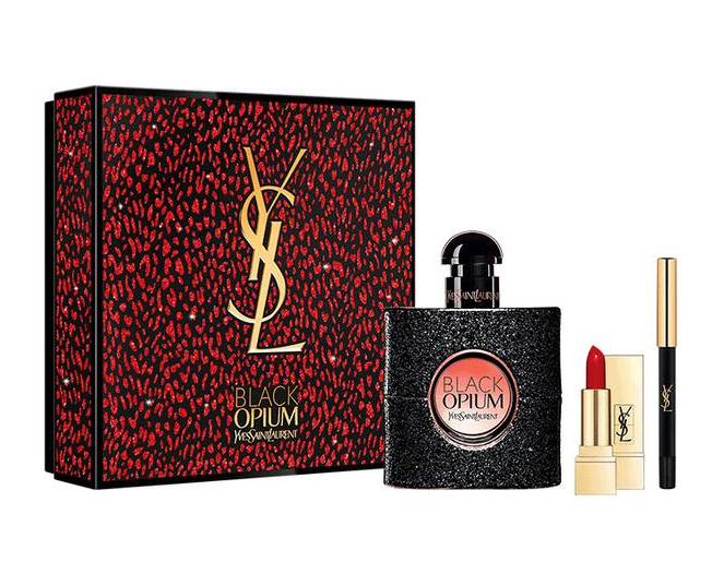 coffret parfum yves saint laurent black opium