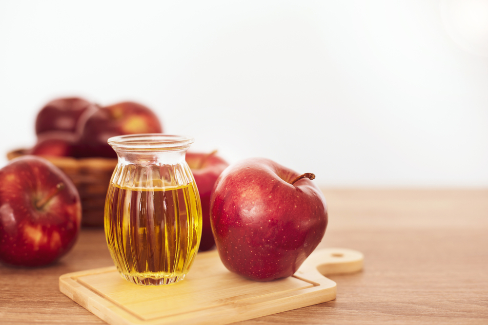 vinaigre de cidre peau