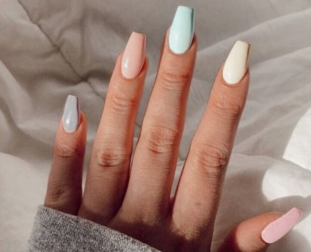 forme d'ongles