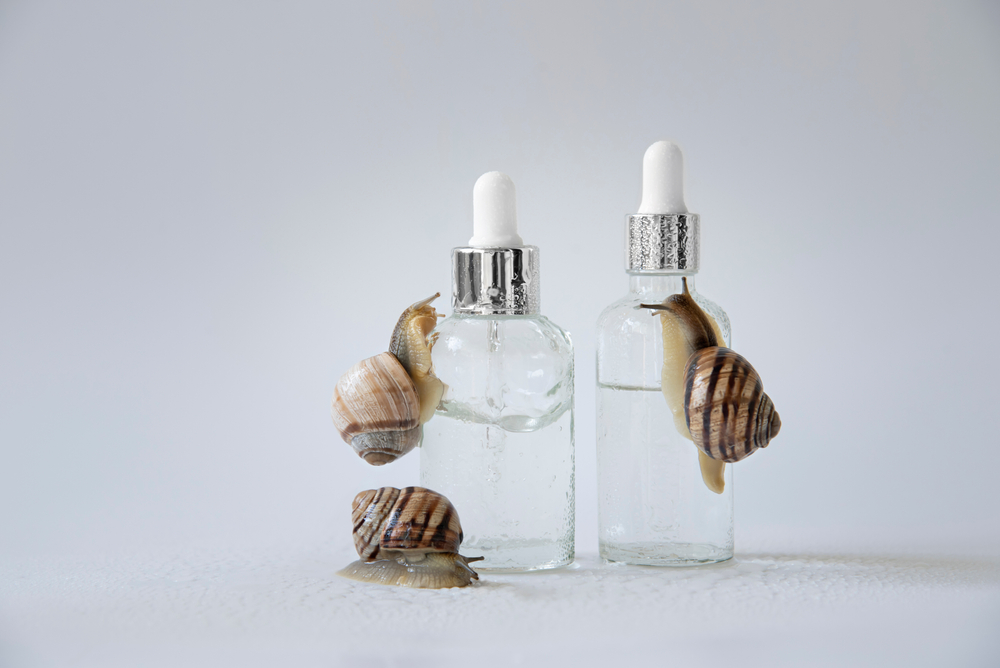 gel de bave d'escargot