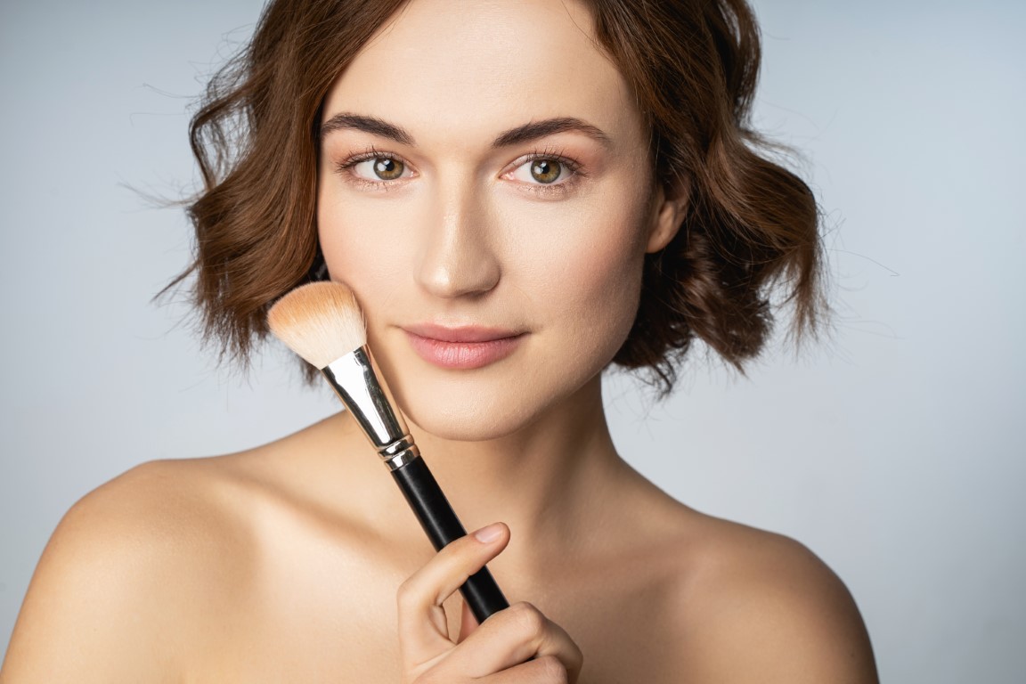couleur caramel maquillage teint naturel
