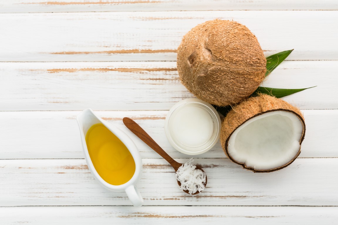 huile de coco pour ses soins beauté