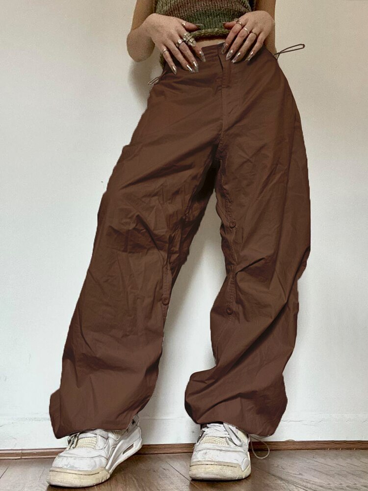 pantalon parachute y2k