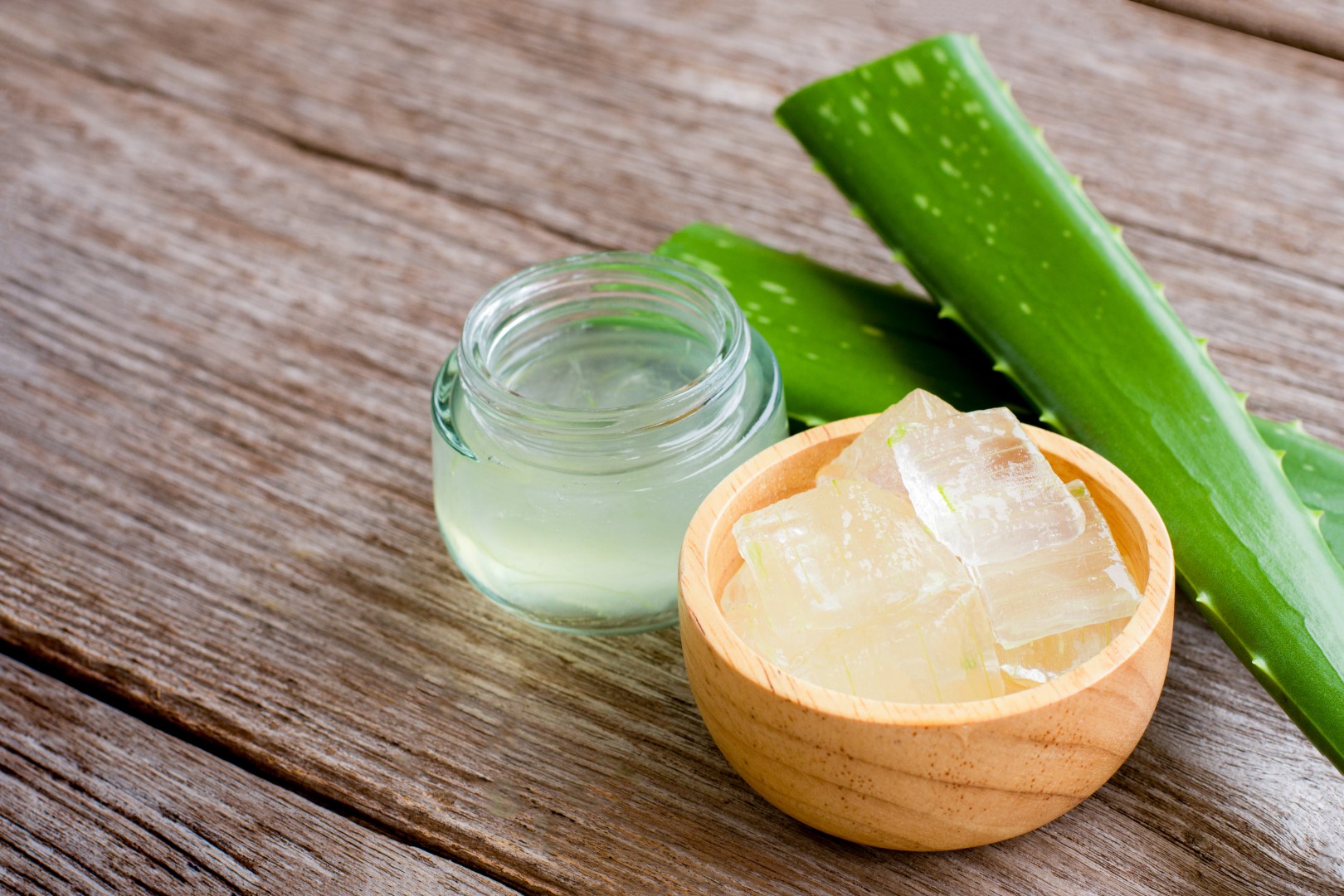 soin de la peau à l'aloe vera