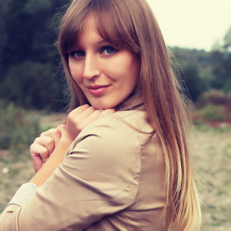 Frange rideau longue avec look automnal
