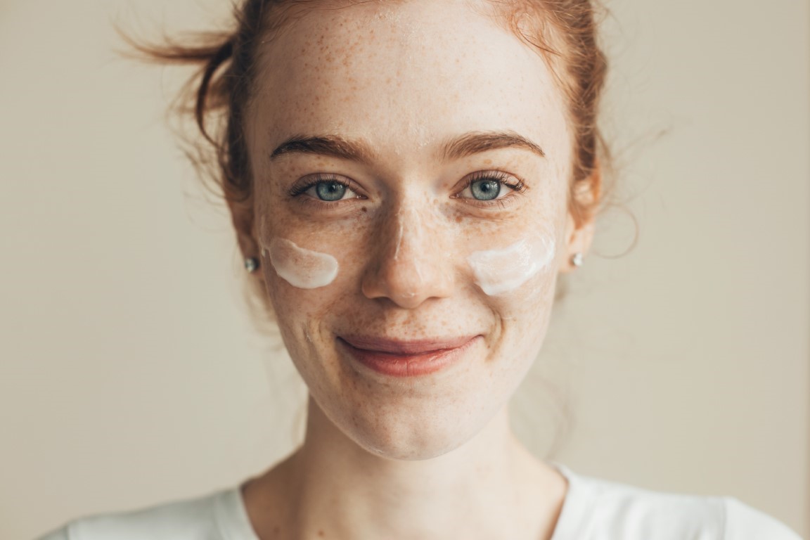 Soin de la peau à taches de rousseur