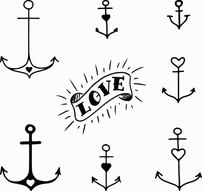 Idées de motifs d'ancre marine