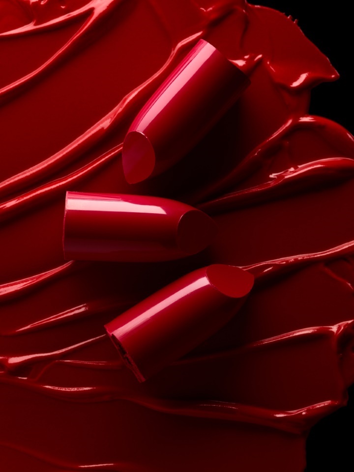 rouge à lèvres rouge créateur