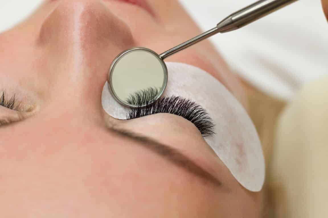 Le résultat final du mascara semi-permanent