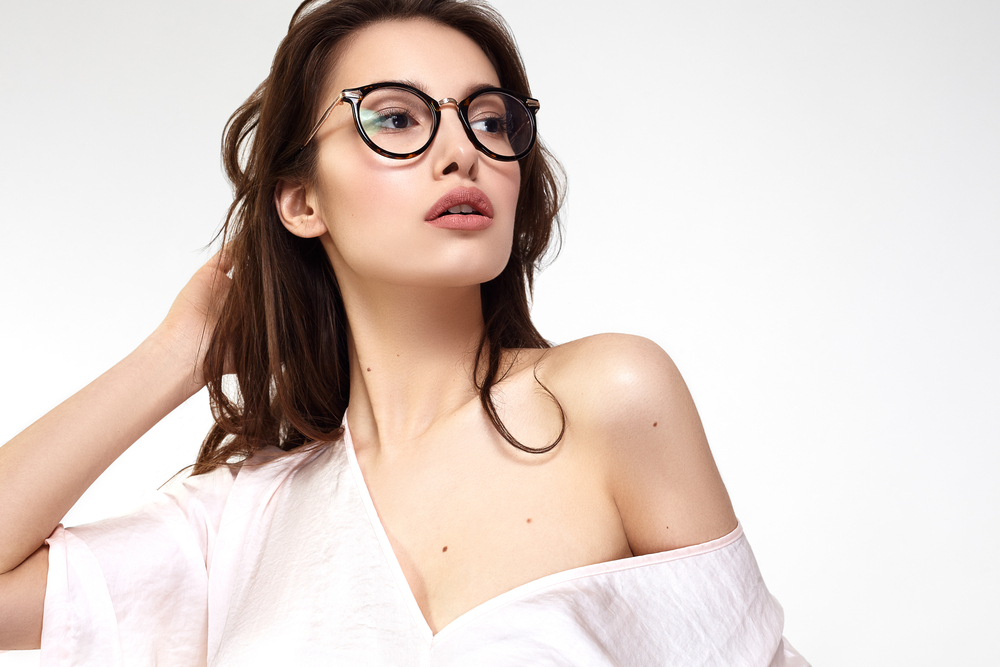maquillage lunettes de vue