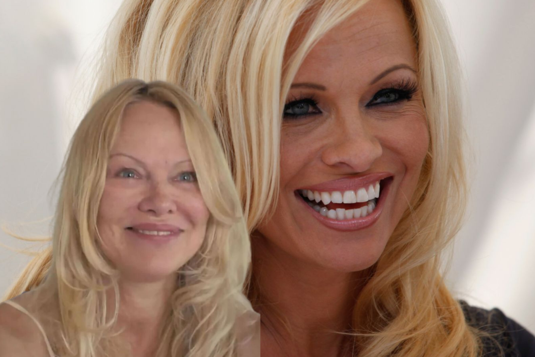 pamela anderson sans maquillage