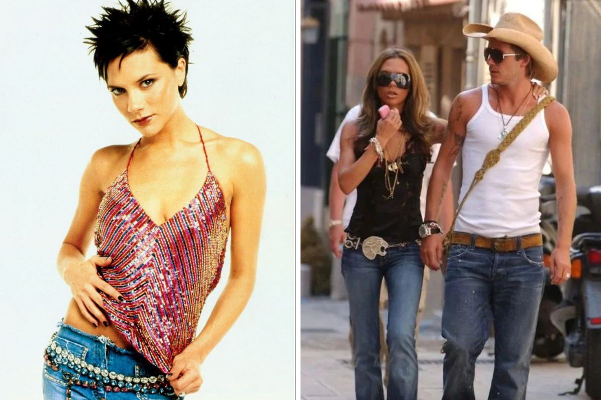victoria beckham look 2000s
