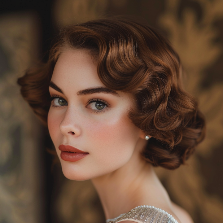 cran cheveux années 20