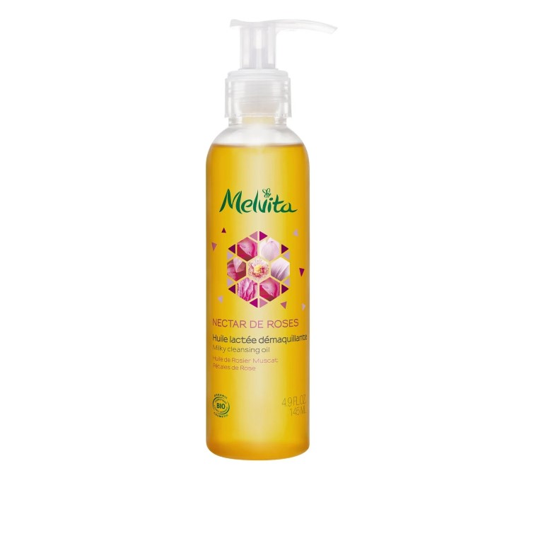L'huile Nectar de roses pour démaquiller en douceur