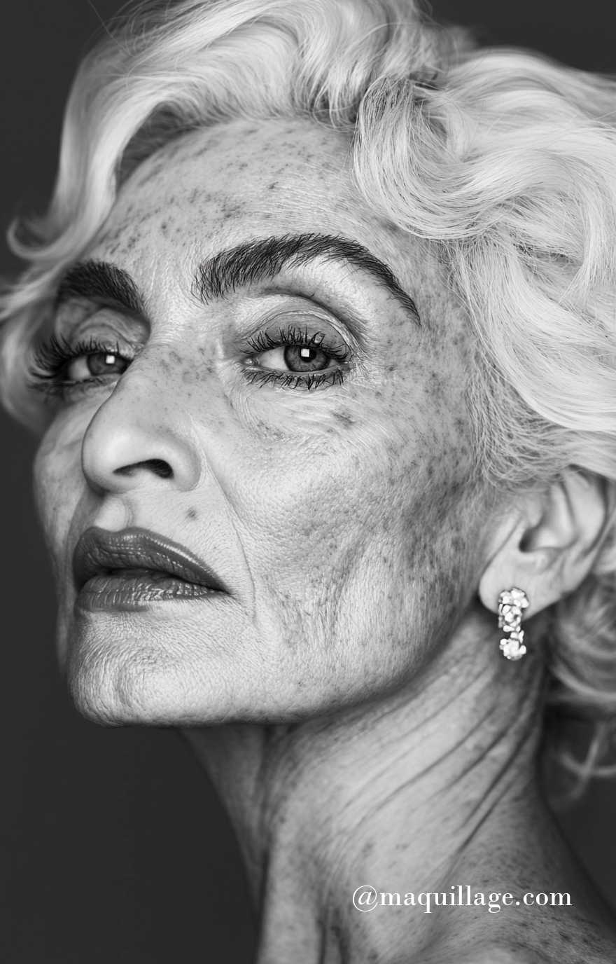 madonna sans chirurgie vieille