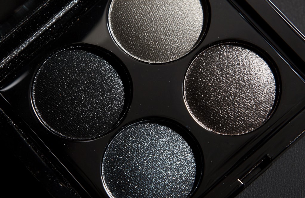 palette noir gris fards à paupières
