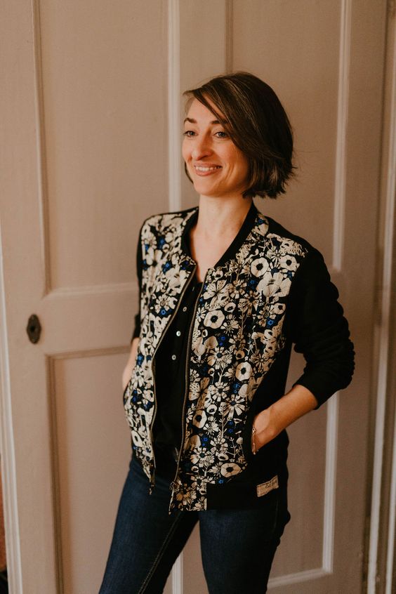 comment porter la veste bombers pour femme