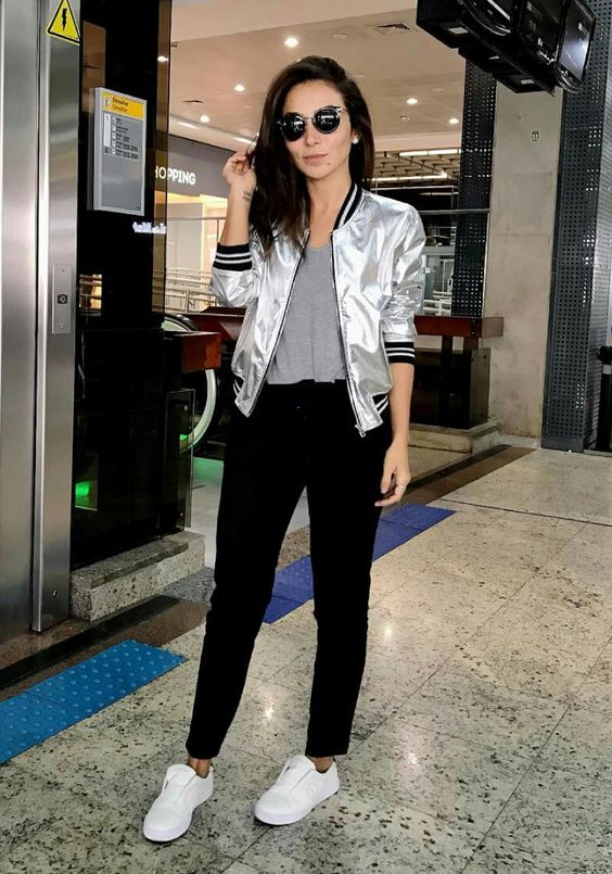 comment porter la veste bombers pour femme