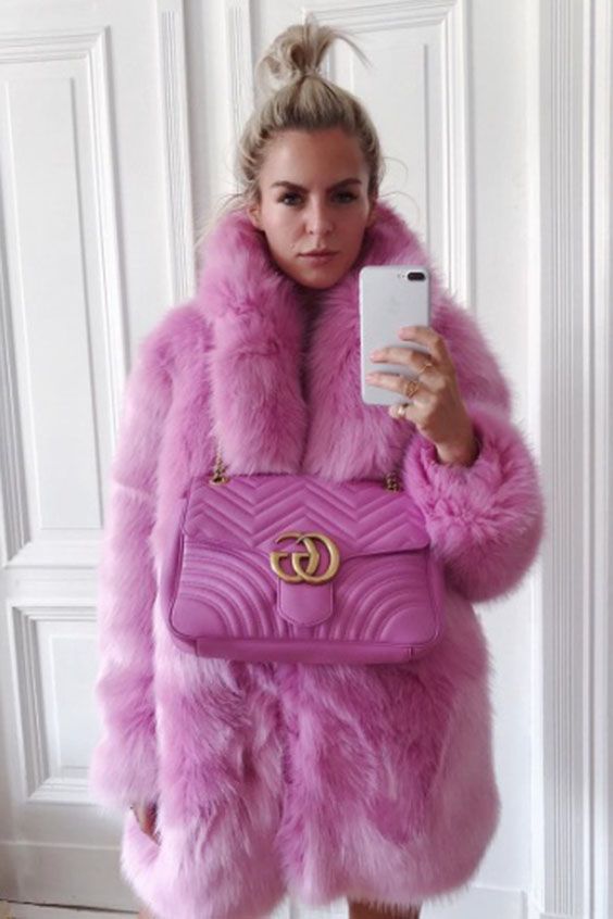 comment porter le manteau en fausse fourrure