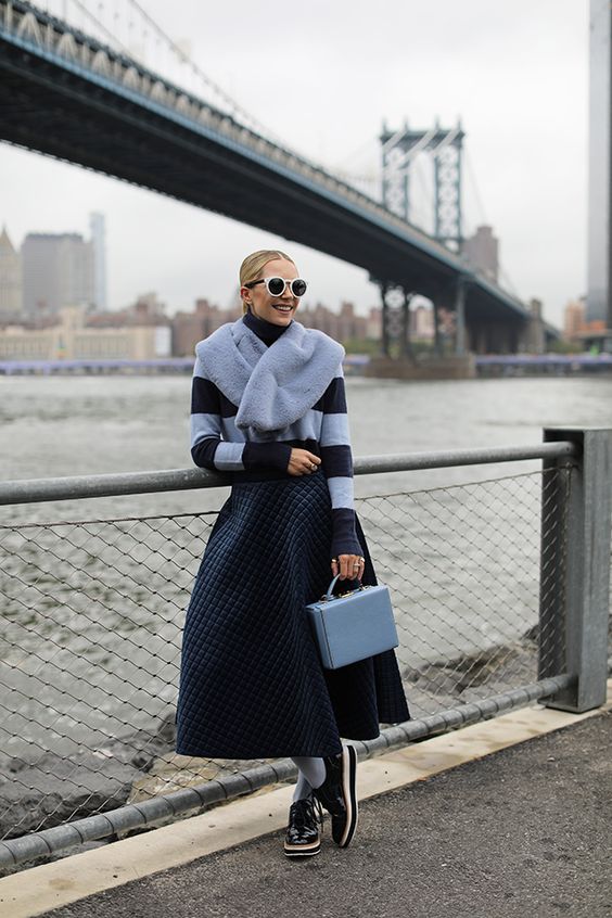 jupe matelassé style chanel tendances de mode