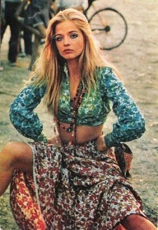 mode des années 70 idées look