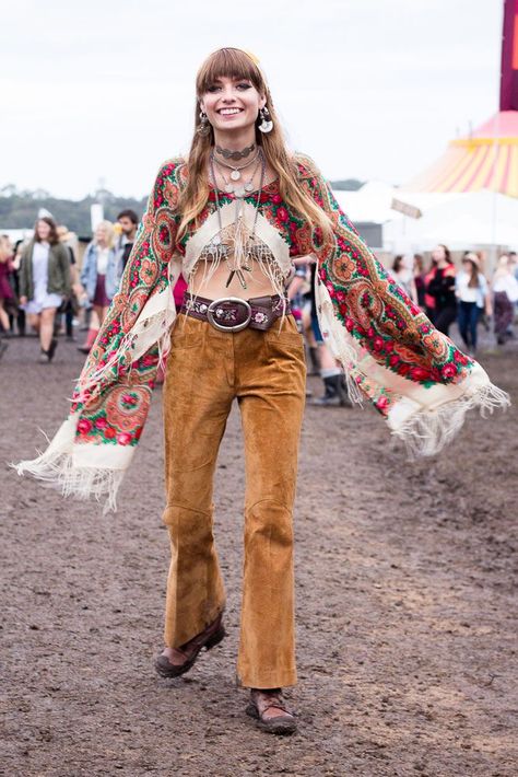 mode des années 70 idées look