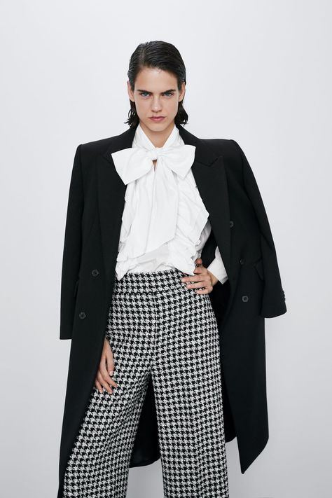 pantalon pied de poule comment porter