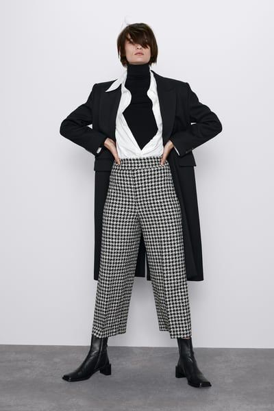 pantalon pied de poule comment porter