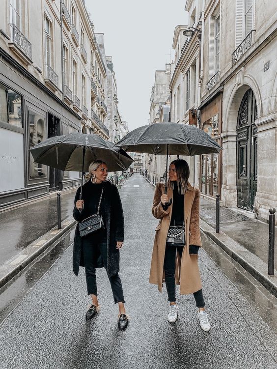Comment s'habiller quand il pleut ?