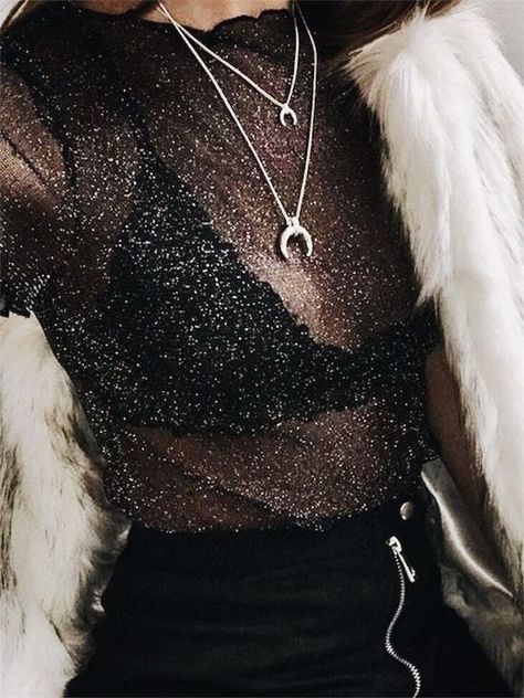 comment porter une robe en sequins et paillettes