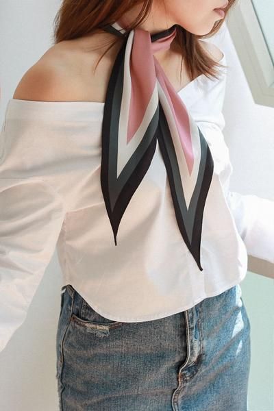 Comment nouer un foulard dans les cheveux autour du cou idées methodes