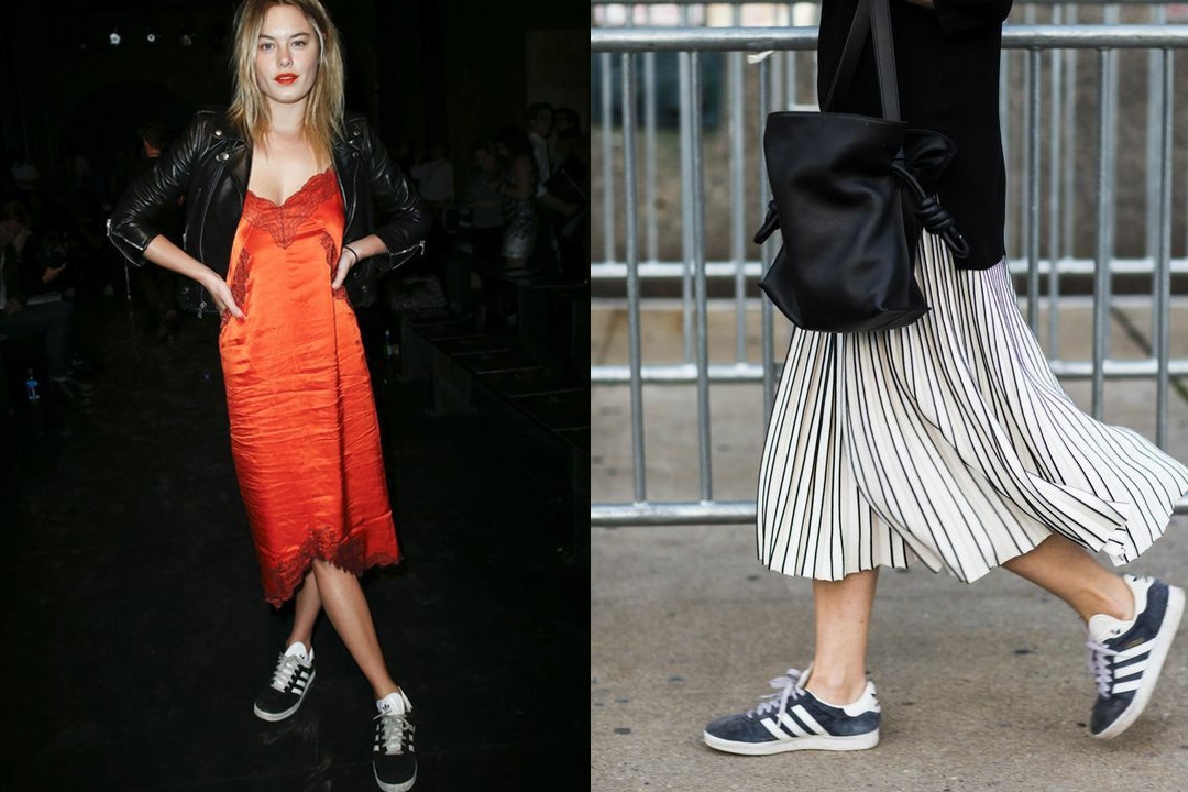 comment porter les baskets gazelle pour femme stylee