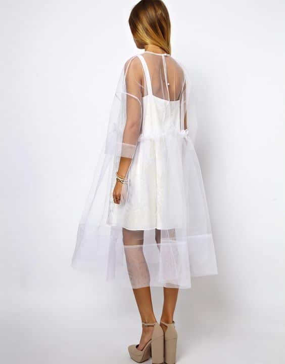 idées looks tenues organza