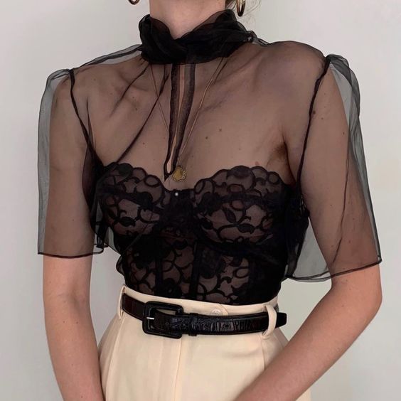 idées looks tenues organza