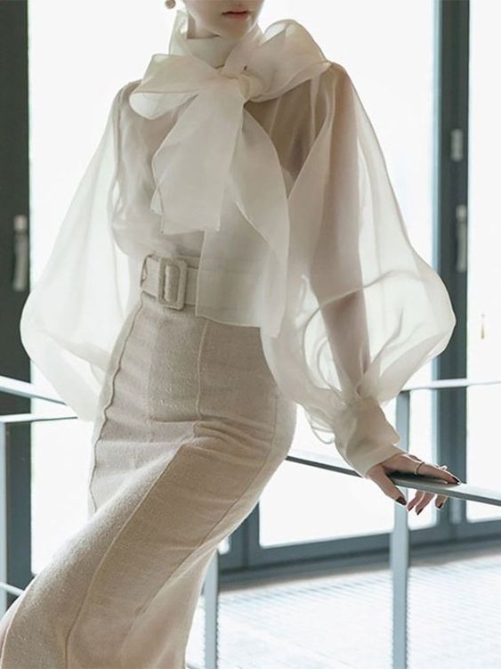 idées looks tenues organza