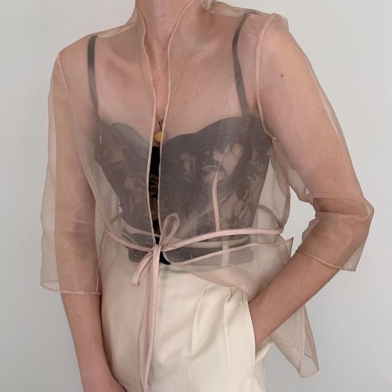 idées looks tenues organza