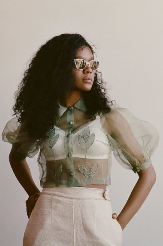 idées looks tenues organza