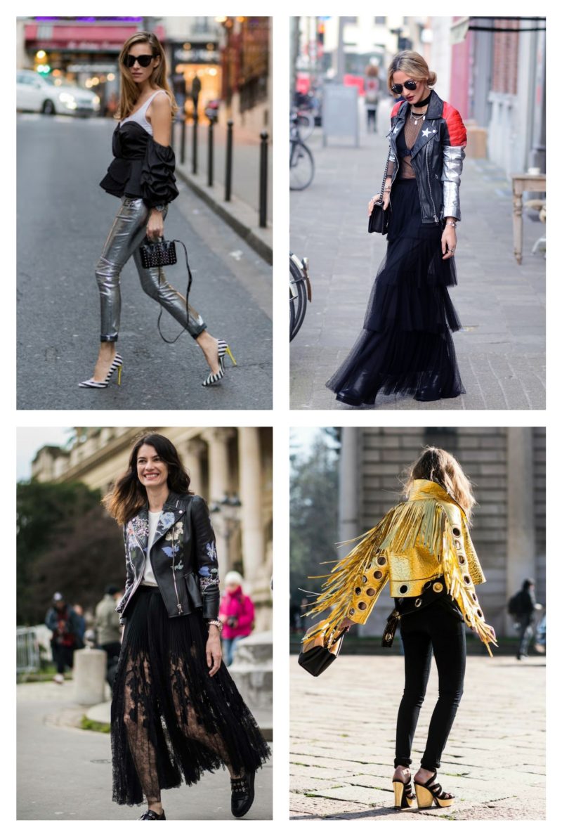 style vestimentaire femme glam rock