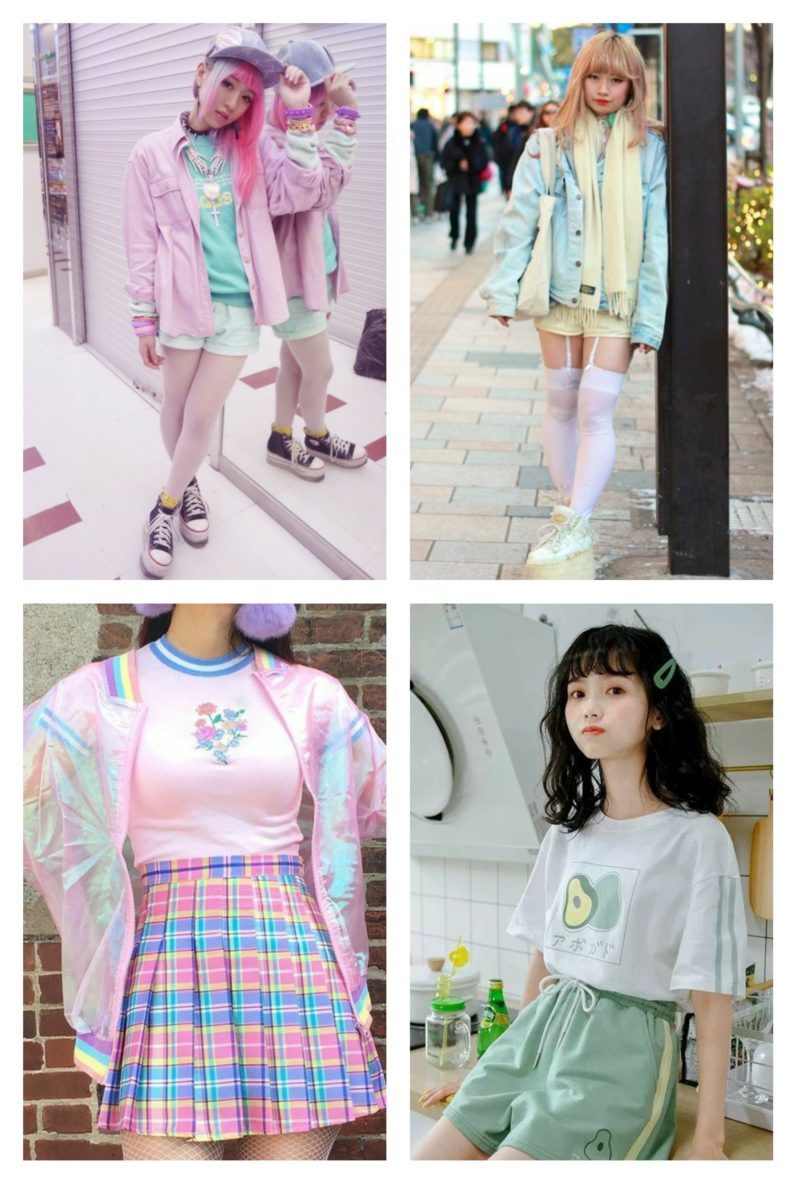 style vestimentaire femme kawai