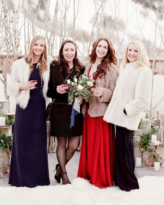 Quelle tenue de mariage en hiver ?