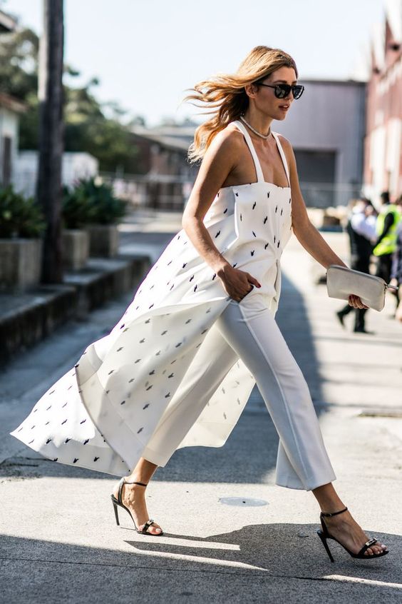 Comment porter une tenue blanche ?