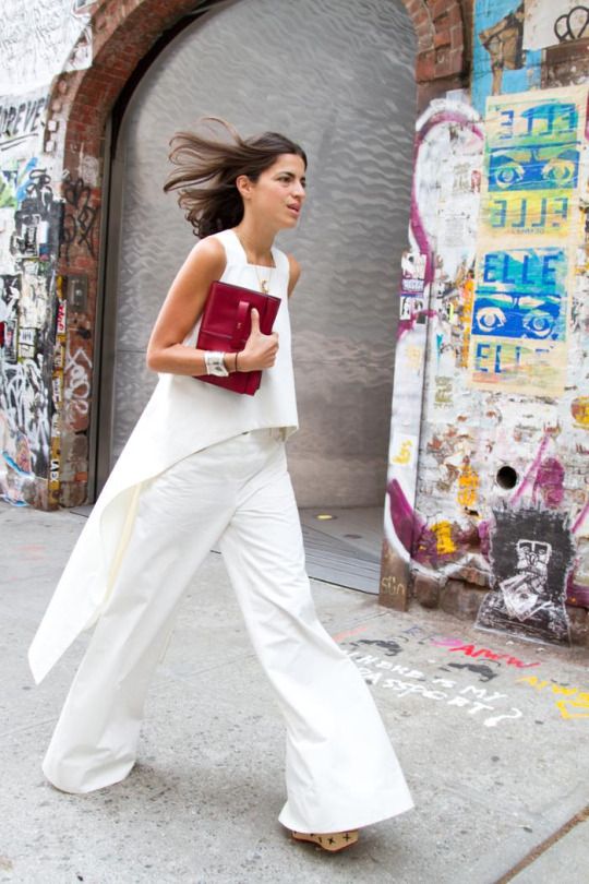 Comment porter une tenue blanche ?