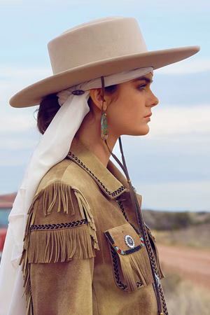 tendance western chic pour femme