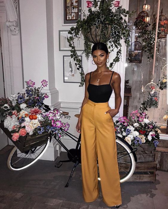 comment porter le pantalon palazzo