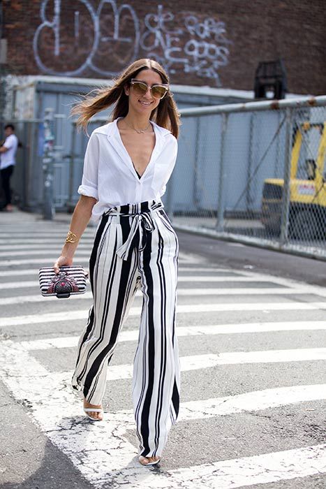 comment porter le pantalon palazzo