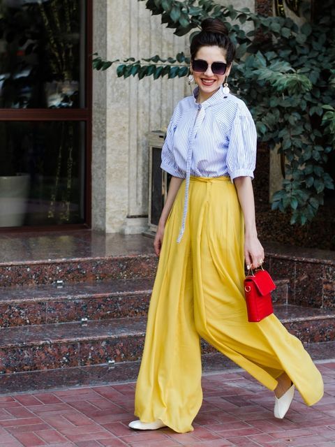 comment porter le pantalon palazzo