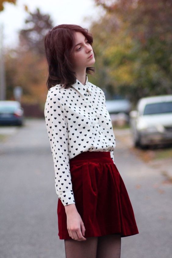 comment porter la jupe patineuse idées look